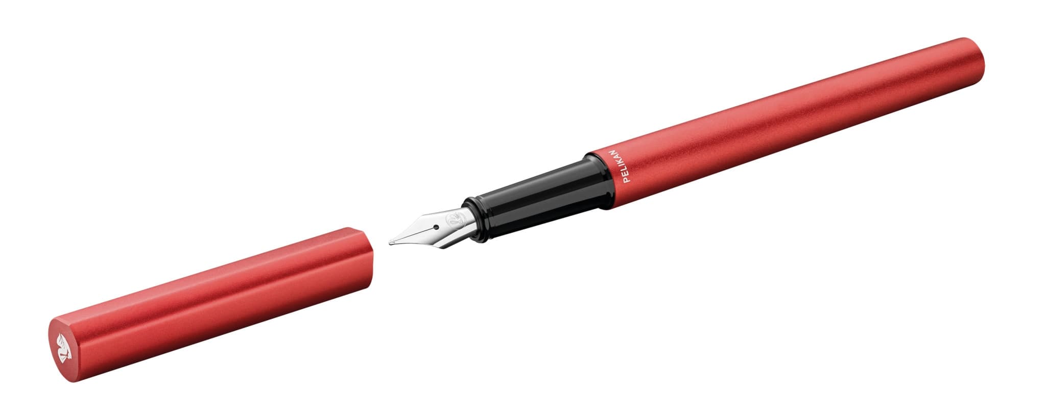 Pelikan Füller Ineo® Elements P6, Metall-Etui, Feuer- Rot