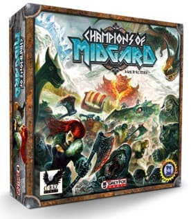 Corax Games 1022531 - Champions of Midgard, Brettspiel, Kennerspiel, deutsche Version