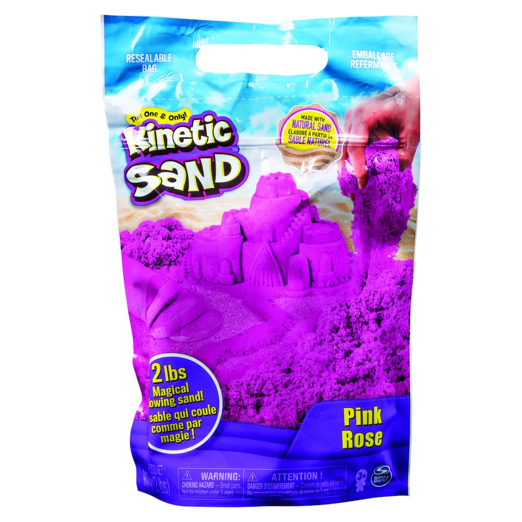 Spin Master - Kinetic Sand - Colour Bag Pink (907g)