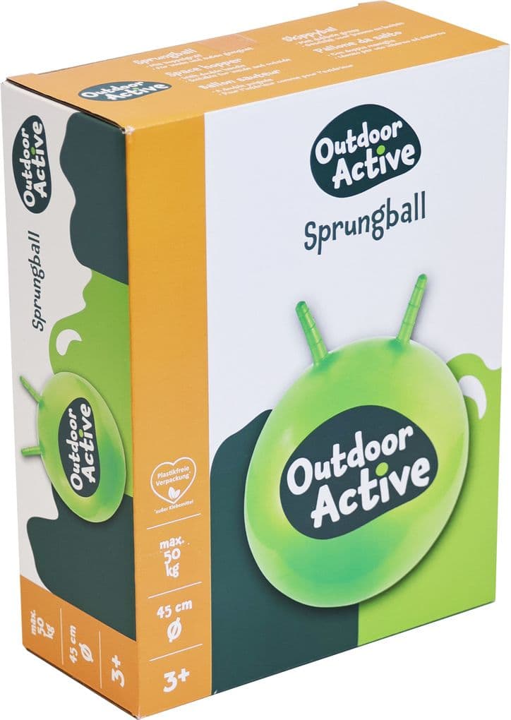 Outdoor active Sprungball, Grün, #45 cm