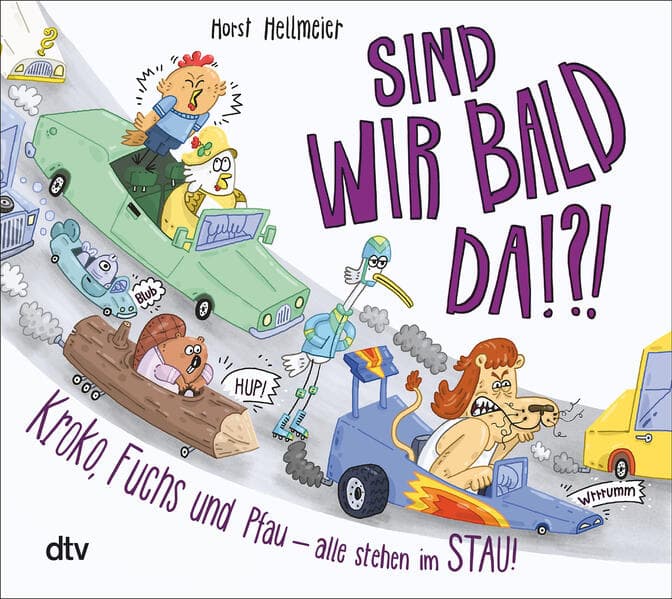 Sind wir bald da? Kroko, Fuchs und Pfau - alle stehen im Stau