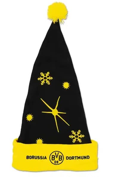 BVB 19660500 - BVB-Weihnachtsmütze, one size, 100% Polyester, Borussia Dortmund