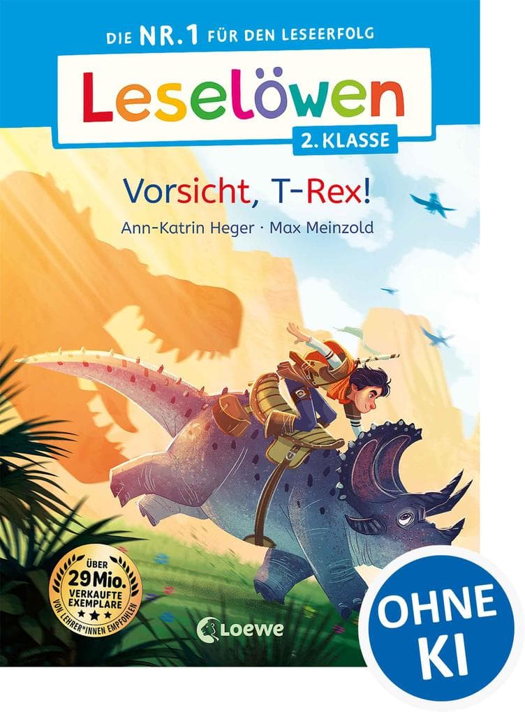 Leselöwen 2. Klasse - Vorsicht, T-Rex!