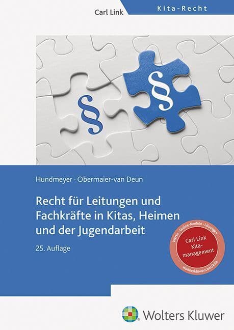Recht für Leitungen und Fachkräfte in Kitas, Heimen und der Jugendarbeit