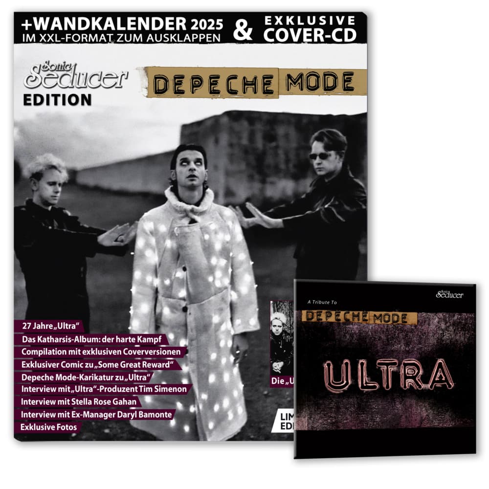 DEPECHE MODE Edition inkl. XXL-Wandkalender 2025 + Ultra Cover-CD lim. 999 Exemplare