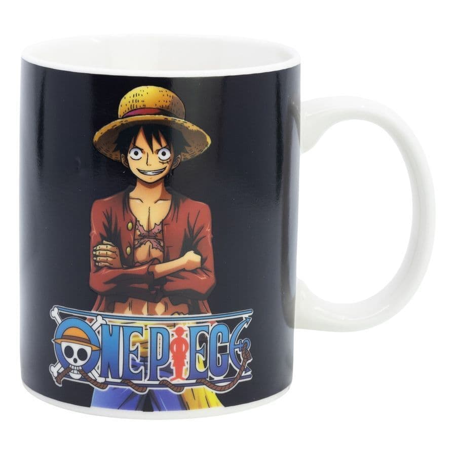 Tasse One Piece Luffy Thermoeffekt (325 ml)