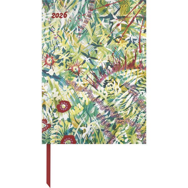 teNeues - Dan Bennett 2026 - Buchkalender 16x22 cm | Künstlerischer Wochenkalender mit Magnetverschluss für Design- & Naturfreunde