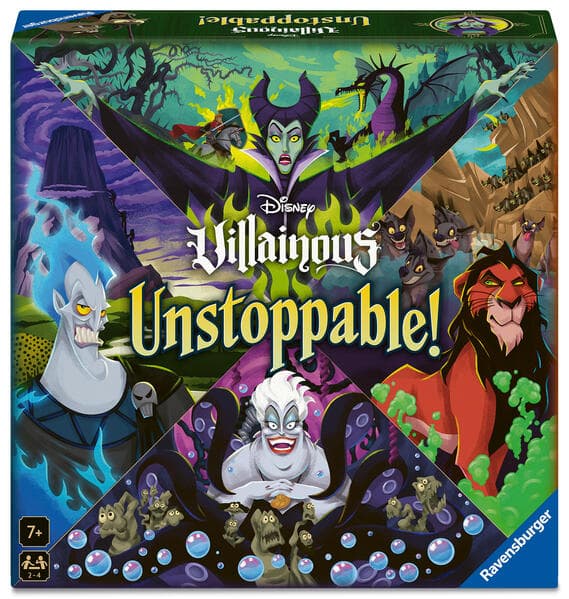 Disney Villainous Unstoppable! - Gesellschaftsspiel & Brettspiel ab 7 Jahre
