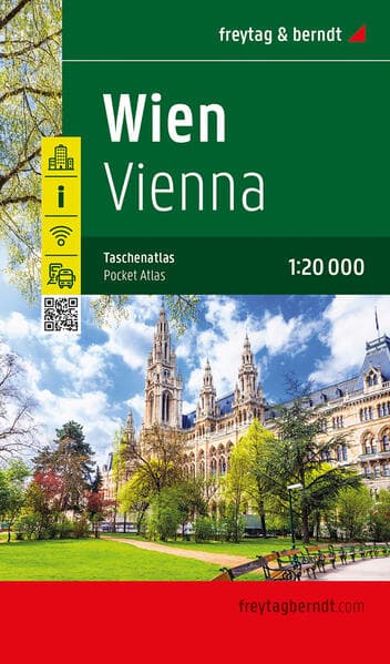 freytag & berndt Stadtatlas Wien, Taschenatlas 1:20.000