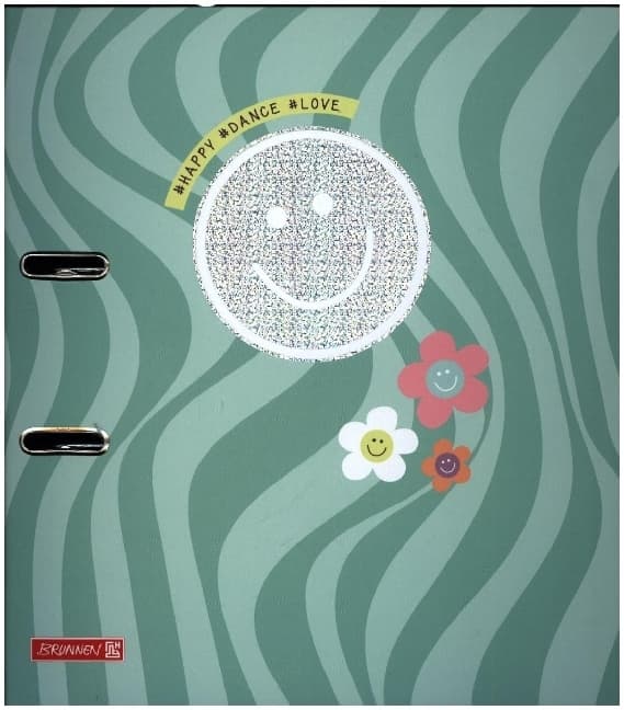 Ordner 70 mm Happy Hippie