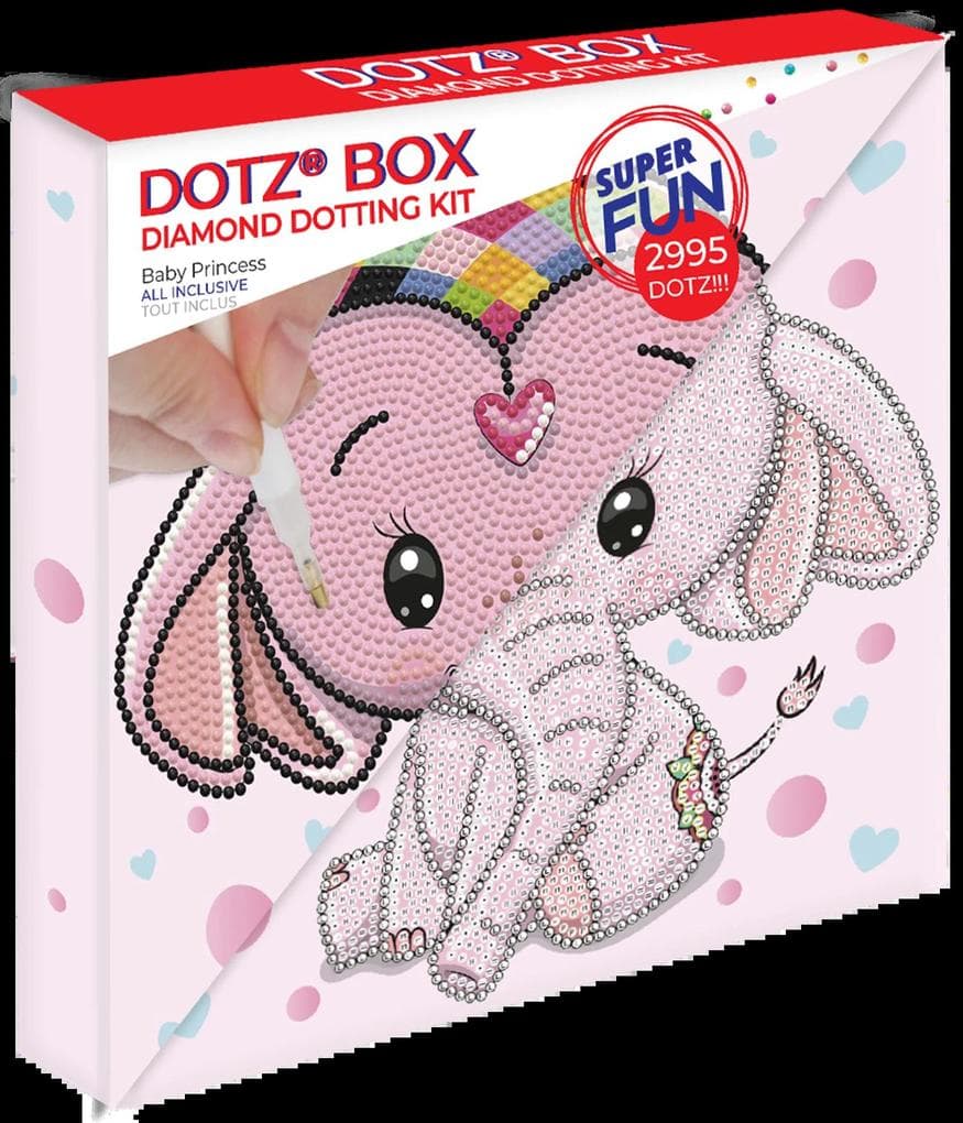 DIAMOND DOTZ - Diamond Painting Baby Elefant