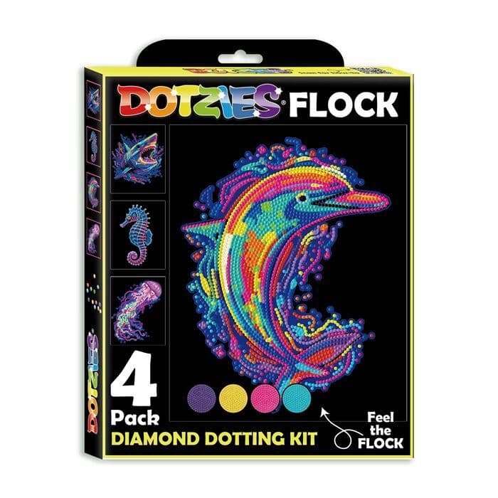 Dotzies - Diamond Painting Neon Meerestiere