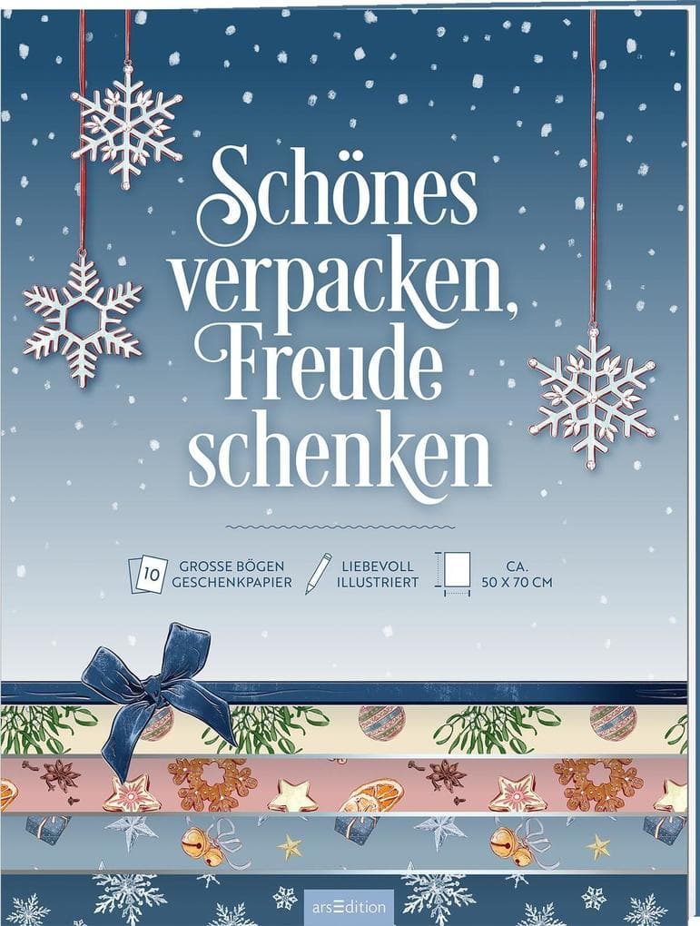Geschenkpapier Zauberhafte Weihnachtszeit