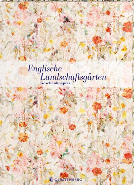 Geschenkpapier-Heft Englische Landschaftsgärten