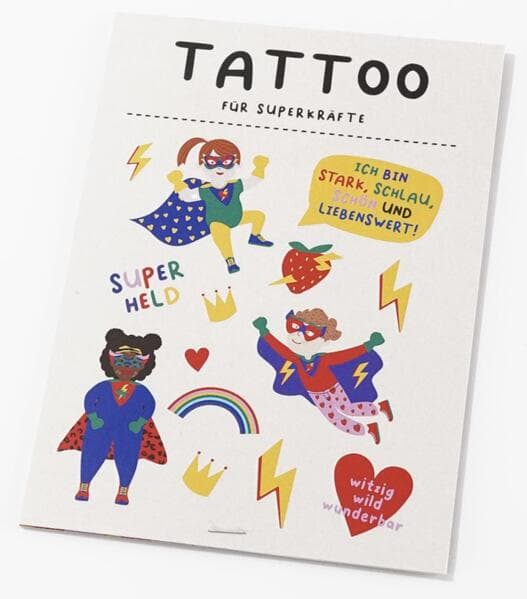 Kindertattoo "Superkids"