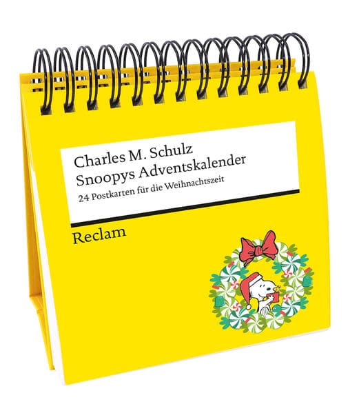 Snoopys Adventskalender. 24 Postkarten für die Weihnachtszeit (Advents-Postkartenaufsteller)