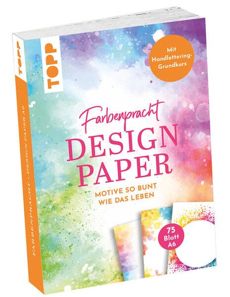Design Paper Farbenpracht A6