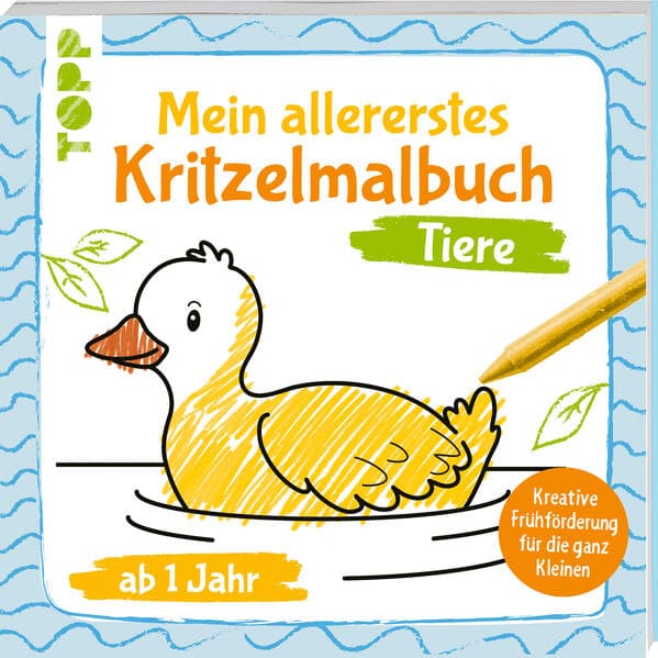 Mein allererstes Kritzelmalbuch Tiere