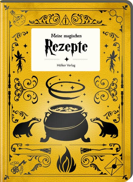 Meine magischen Rezepte - Zauberschüler Gelb