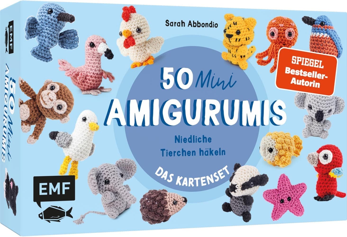 50 Mini-Amigurumis - Das Kartenset