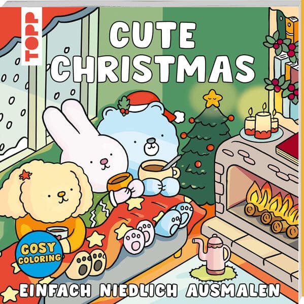 Cosy Coloring - Cute Christmas