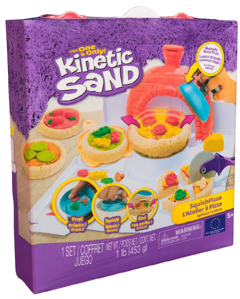 KNS Kinetic Sand - Squish Pizza