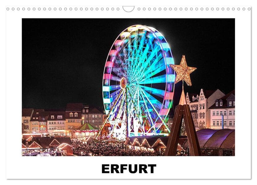 Erfurt (Wandkalender 2026 DIN A3 quer), CALVENDO Monatskalender