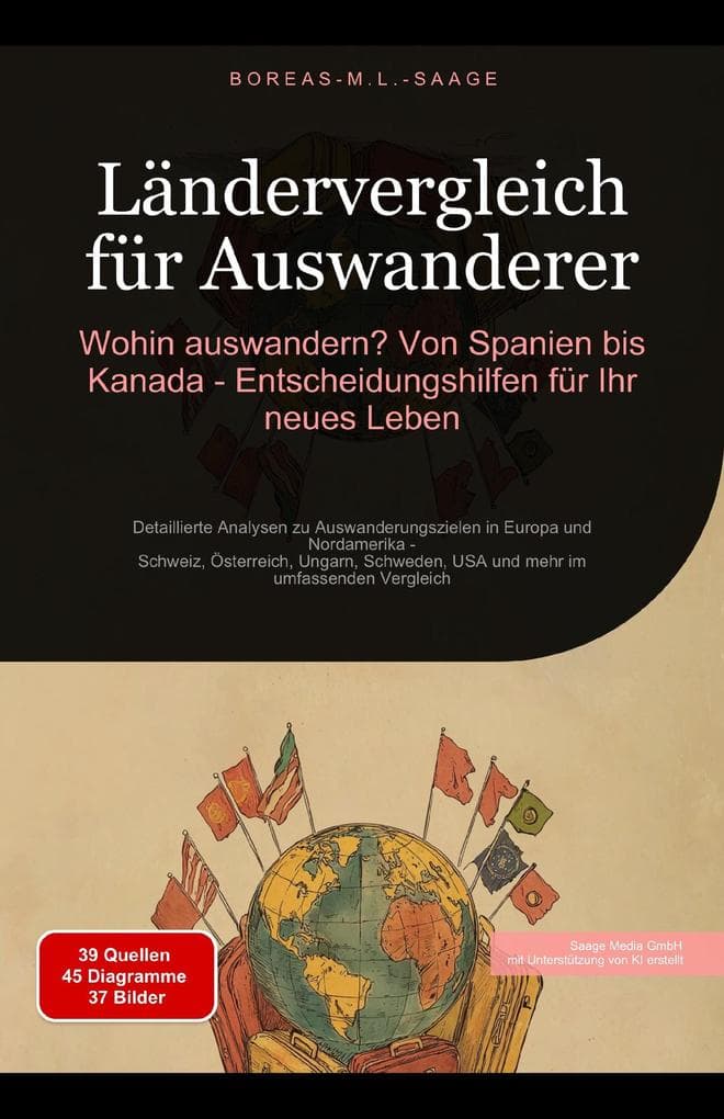 Ländervergleich für Auswanderer: Wohin auswandern? Von Spanien bis Kanada - Entscheidungshilfen für Ihr neues Leben (Auswandern (DE), #2)