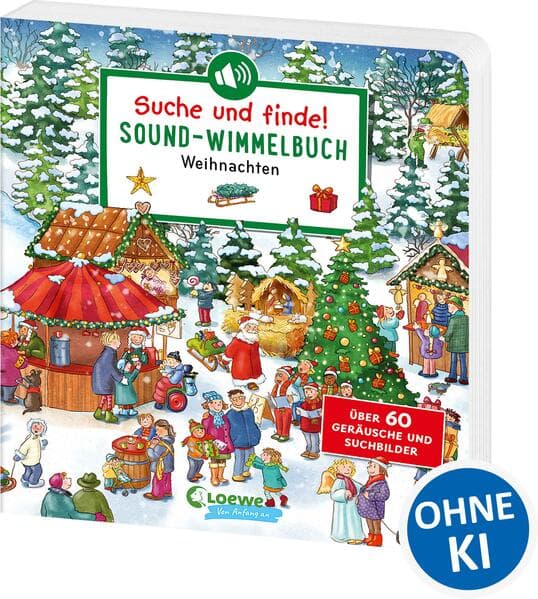 Suche und finde! Sound-Wimmelbuch - Weihnachten