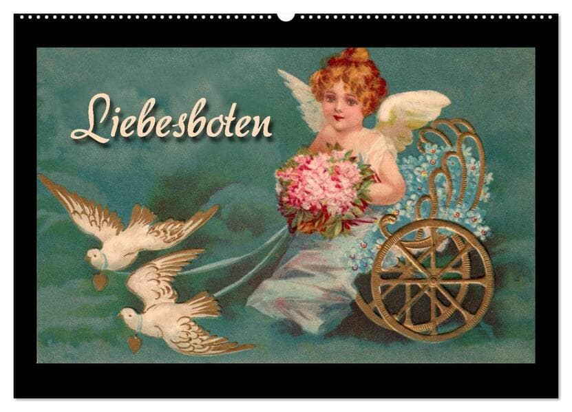 Liebesboten (Wandkalender 2026 DIN A2 quer), CALVENDO Monatskalender