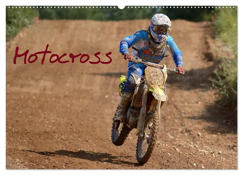 Motocross - Terminplaner (Wandkalender 2026 DIN A2 quer), CALVENDO Monatskalender