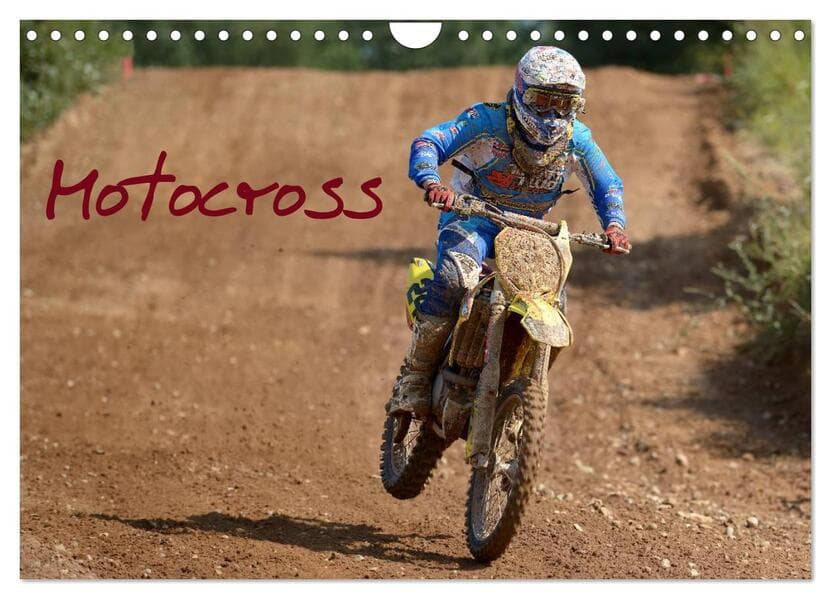 Motocross - Terminplaner (Wandkalender 2026 DIN A4 quer), CALVENDO Monatskalender