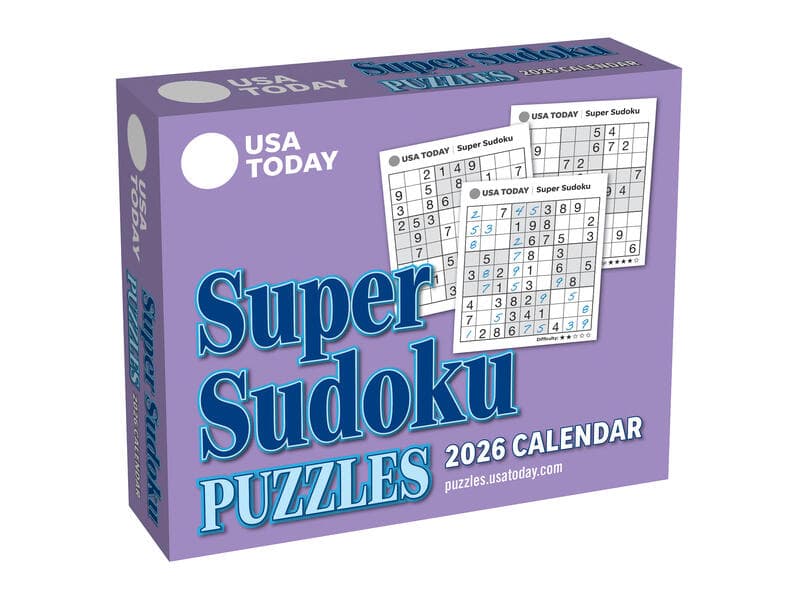 USA Today Sudoku 2026 Day-To-Day Calendar