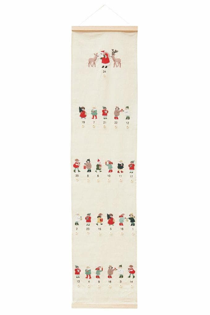 Stickpackung Vorgezeichnet, Adventskalender Kinder