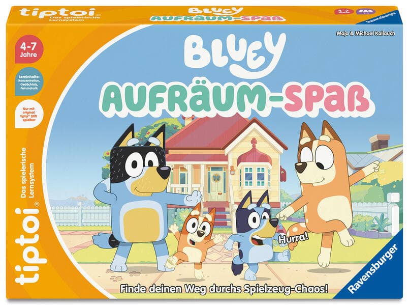 tiptoi® Bluey Aufräum-Spaß - ab 4 Jahre