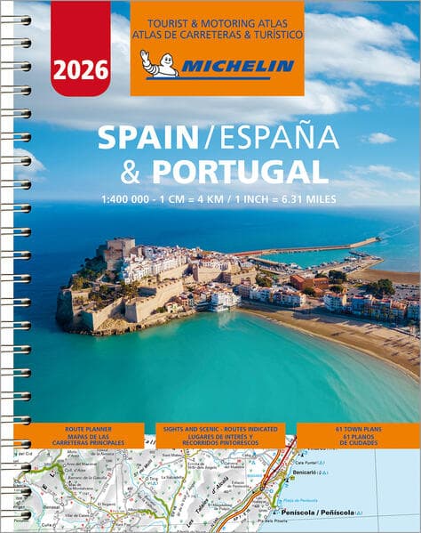 MICHELIN SPAIN & PORTUGAL ROAD ATLAS 2026