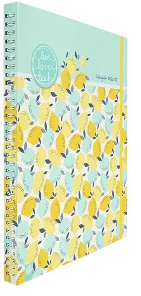 Mein Lehrerplaner A4+ - Ringbindung - Lehrerkalender für das Schuljahr 2026/2027 - Zitronentanz