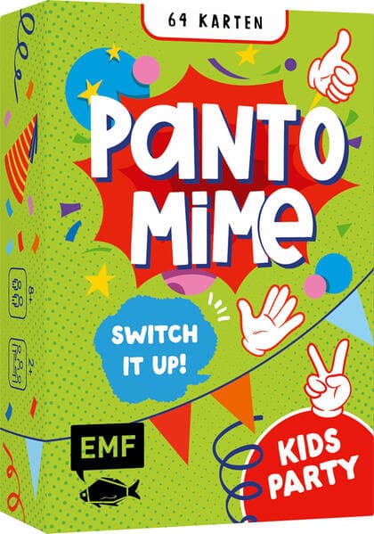 Kartenspiel: Pantomime - Switch it up! - Kids-Party