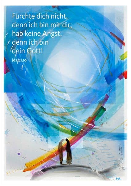 Jahreslosung Eberhard Münch 2027, Postkarte 10er-Set