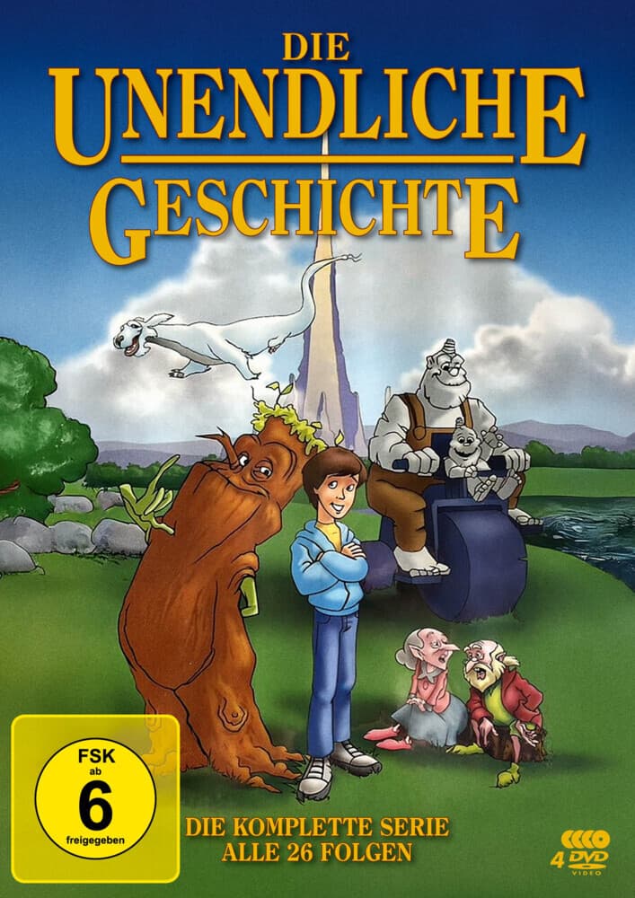 Die unendliche Geschichte - Die komplette Zeichentrickserie (26 Episoden) (4 DVDs)