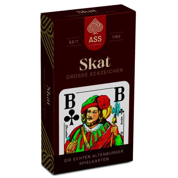 Skat große Eckzeichen französisches Bild (FSC zertifiziert)