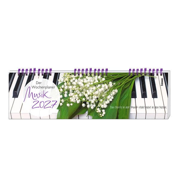 Der Wochenplaner Musik 2027