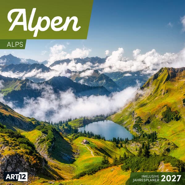 Alpen Kalender 2027 - 30x30 - Art12