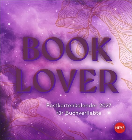 Book Lover Postkartenkalender 2027 - Postkarten für Buchverliebte