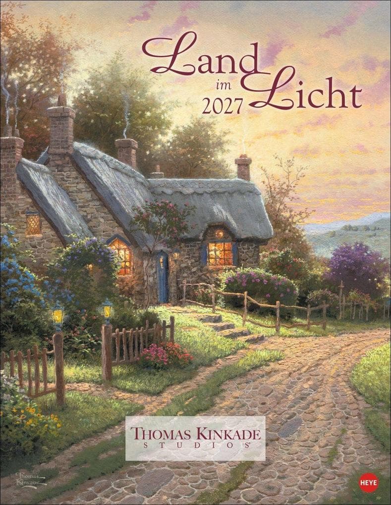 Thomas Kinkade: Land im Licht Kalender 2027