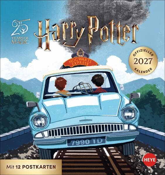 Harry Potter Postkartenkalender 2027