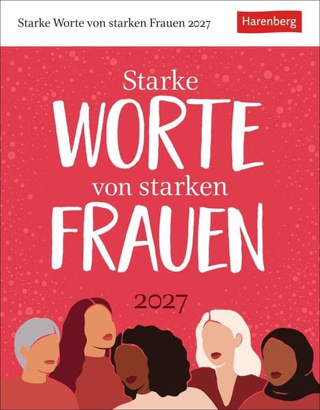 Starke Worte von starken Frauen Tagesabreißkalender 2027