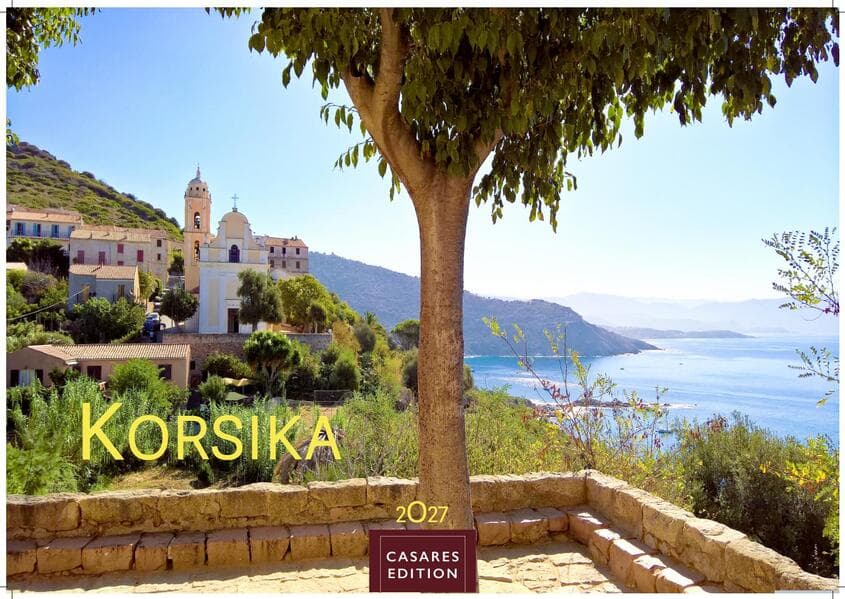 Korsika Kalender 2027 - Wandkalender | Fotokalender Frankreich 50x35cm - . mit atemberaubenden Fotografien der Insel.