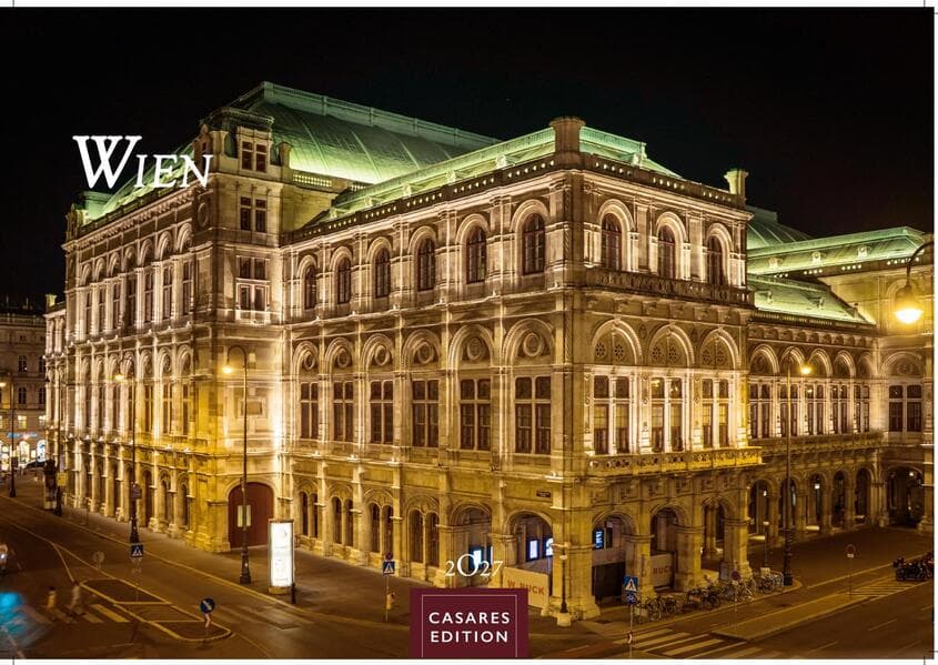Wien Kalender 2027 - Wandkalender | Fotokalender | Österreich Kalender | Alpenländer 24x35cm - Beeindruckende Bilder von Wien's schönsten Sehenswürdigkeiten