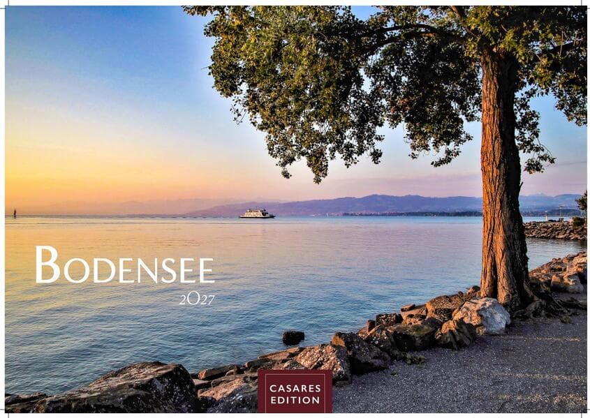 Bodensee Kalender 2027 - Wandkalender | Fotokalender Deutschland 35x50cm -mit stimmungsvollen Landschaftsmotiven rund um See, Ufer, Berge und malerische Orte